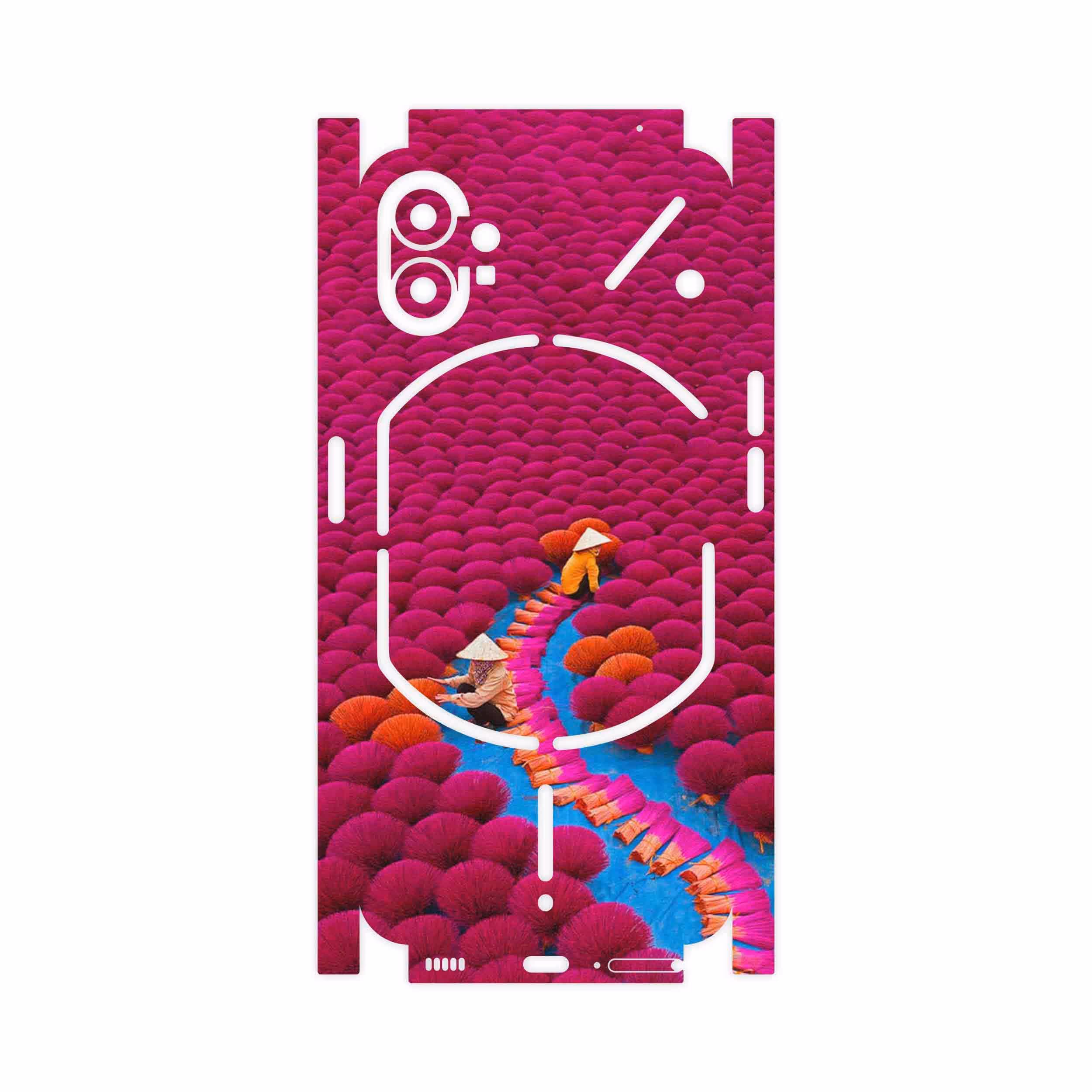 برچسب پوششی ماهوت مدل Vietnam Incense Wood Farms-FullSkin مناسب برای گوشی موبایل ناتینگ Phone 1