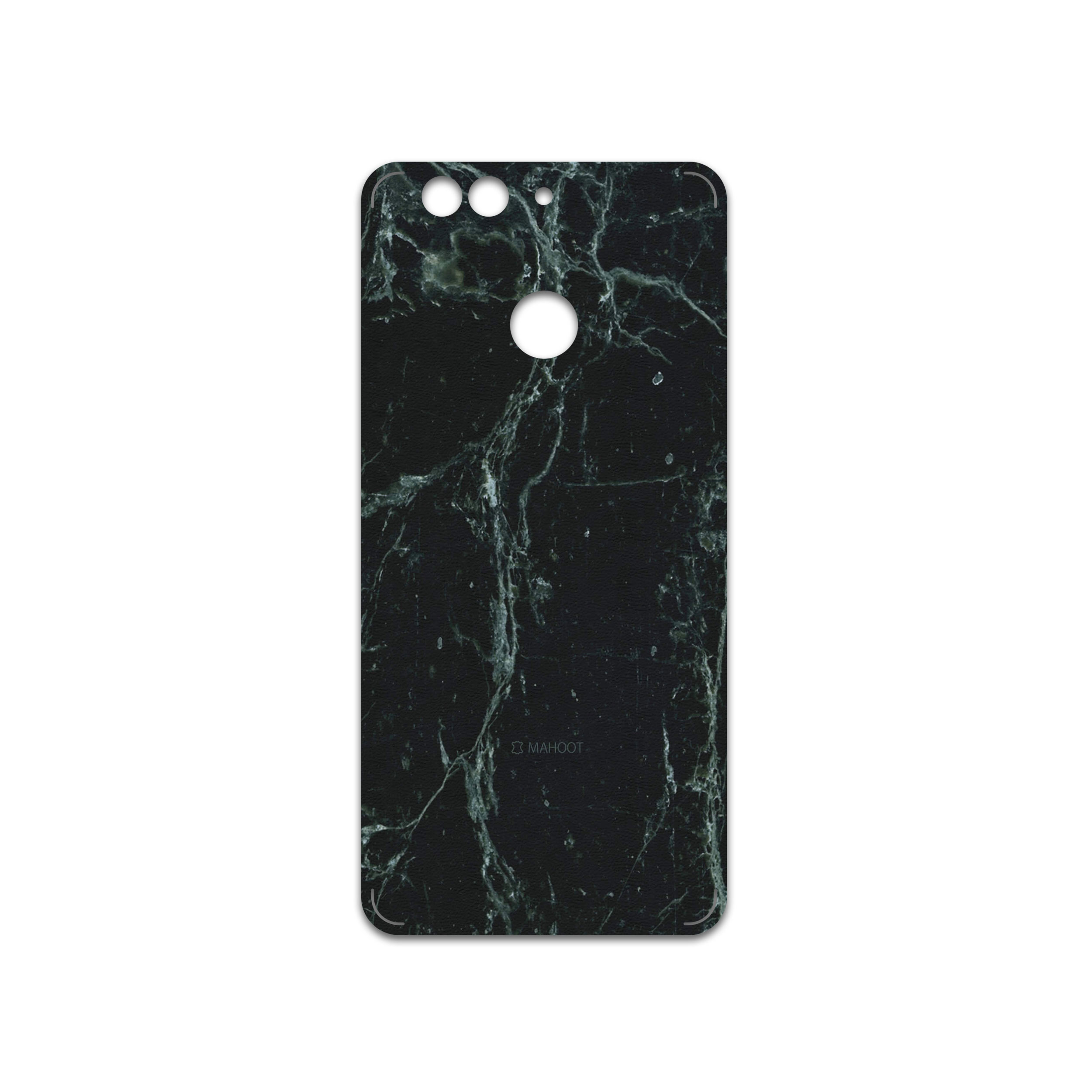 برچسب پوششی ماهوت مدل Graphite-Green-Marble مناسب برای گوشی موبایل هوآوی Nova 2 Plus