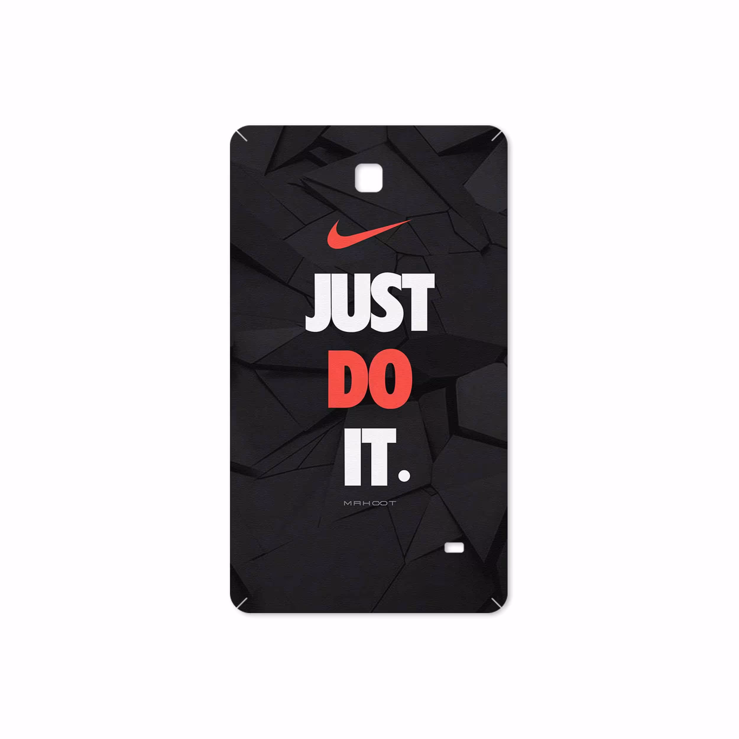 برچسب پوششی ماهوت مدل NIKE-Logo مناسب برای تبلت سامسونگ Galaxy Tab 4 7.0 2014 T230