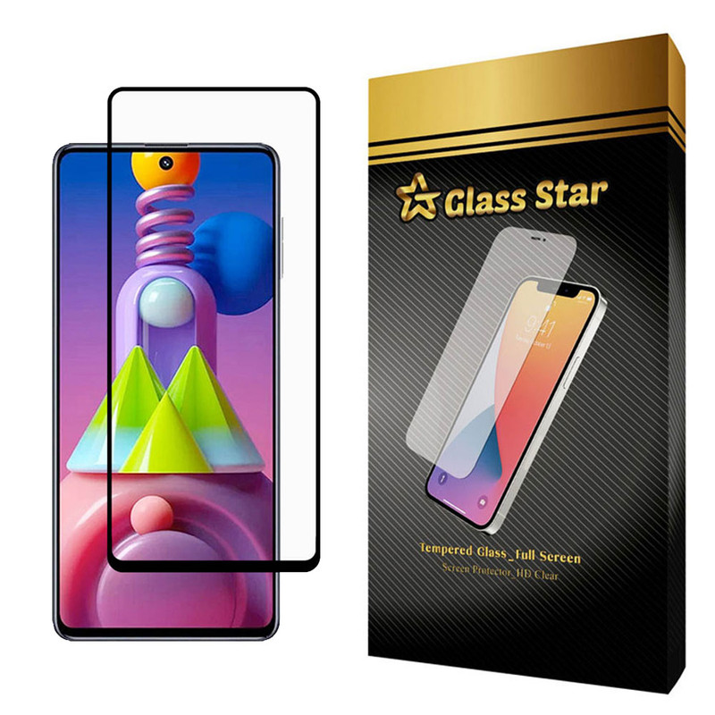محافظ صفحه نمایش گلس استار مدل FUL مناسب برای گوشی موبایل سامسونگ Galaxy M51 | کالا برتری
