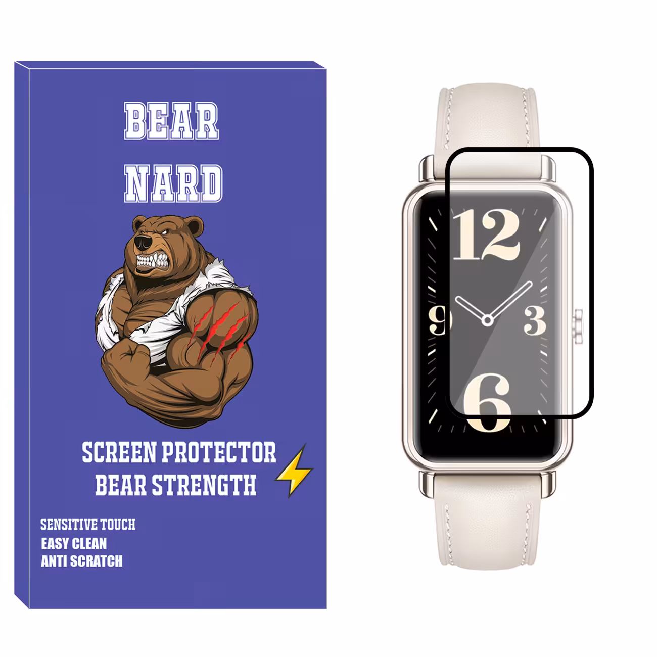 محافظ صفحه نمایش نانو برنارد مدل NBR مناسب برای ساعت هوشمند هواوی Watch Fit Mini