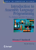 خرید و دانلود نسخه کامل کتاب Introduction to Assembly Language Programming: For Pentium and RISC Processors