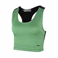 نیم تنه ورزشی زنانه بدنسازی طرح نایک Just Do it 1121|سبز/مشکی