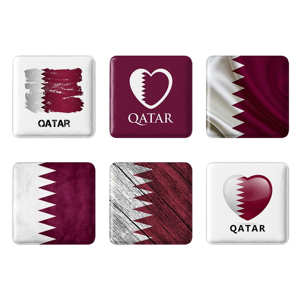 پیکسل خندالو مدل پرچم قطر کد 1204A مجموعه 6 عددی