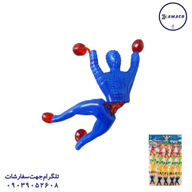 مرد عنکبوتی چسبونکی(ب)