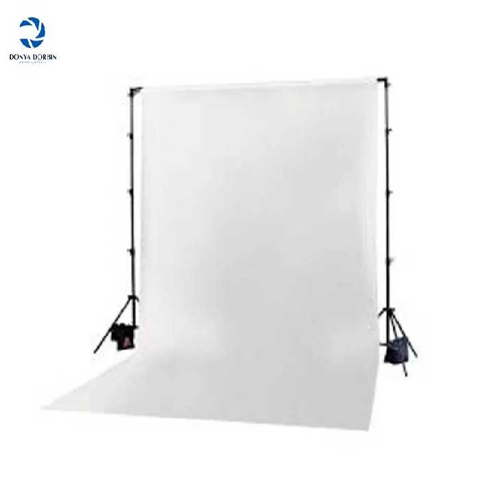 فون مخمل سفید  5*3