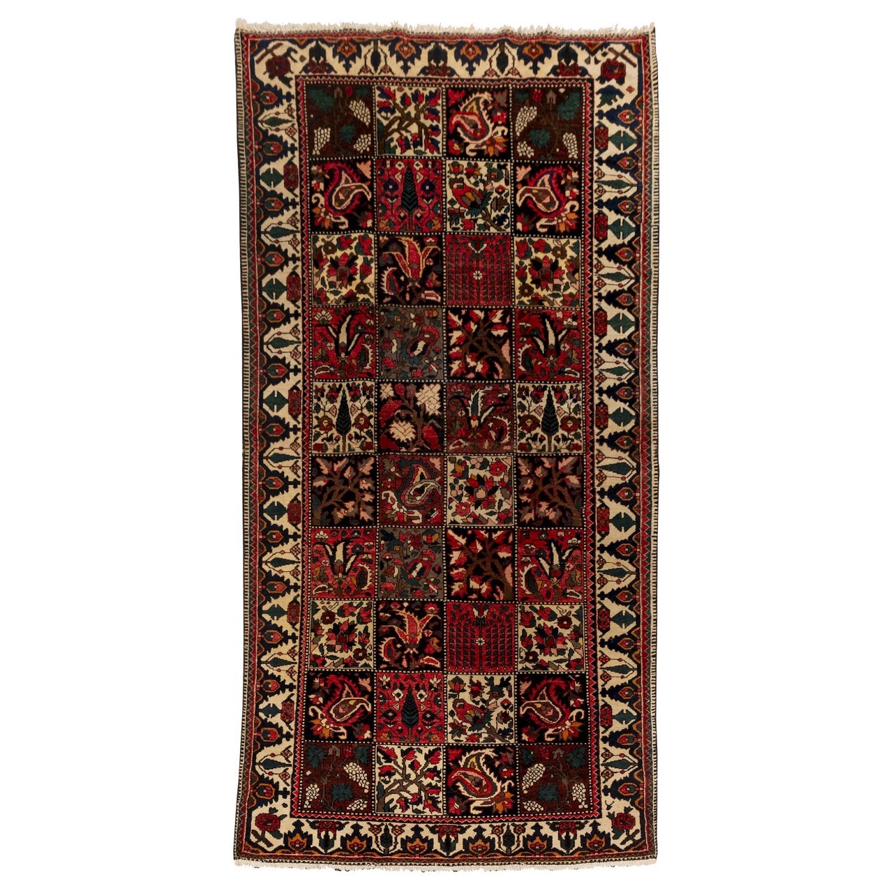 فرش قدیمی دستباف پنج متری سی پرشیا کد 123198