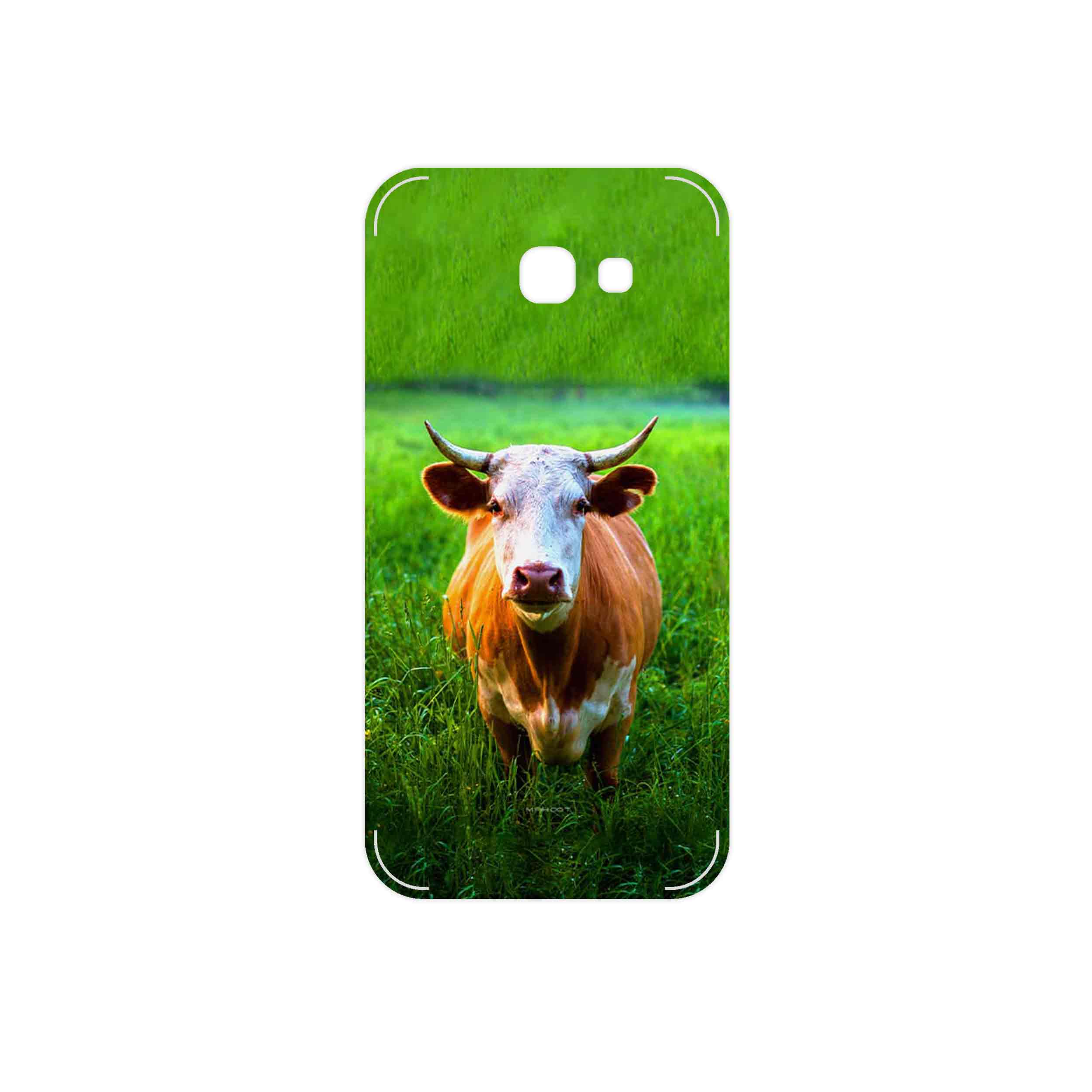 برچسب پوششی ماهوت مدل Cow مناسب برای گوشی موبایل سامسونگ Galaxy A5 2017
