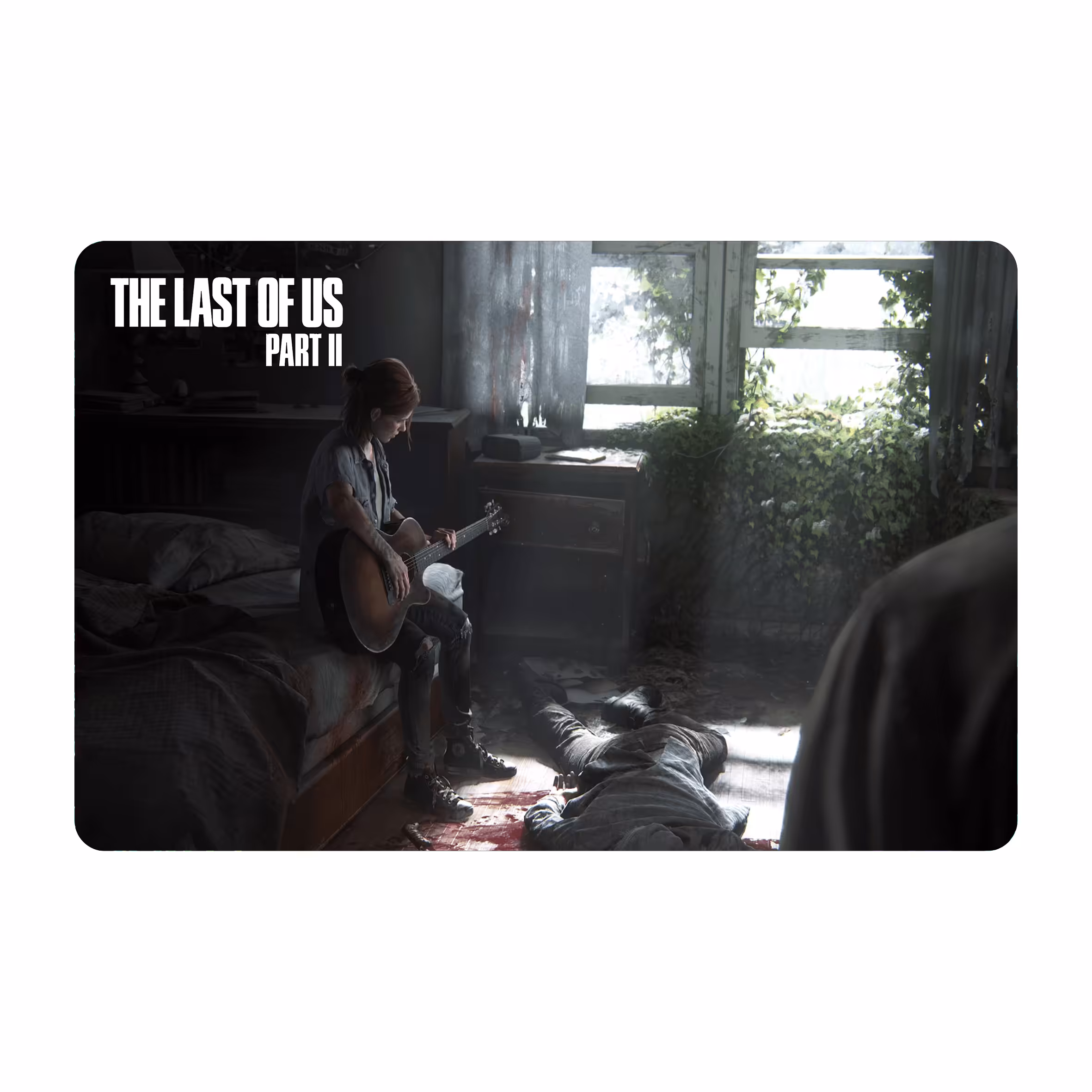 ماوس پد طرح آخرین بازمانده ازما - the last of us مدل mpb82