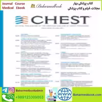 Chest Volume 157 Issue 1 to 6 2020 TRUE PDF price 8€ - کتاب پزشکی بهار