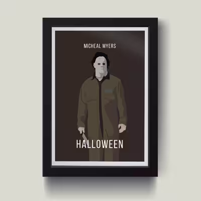 تابلو مدل Halloween کد m2537-w
