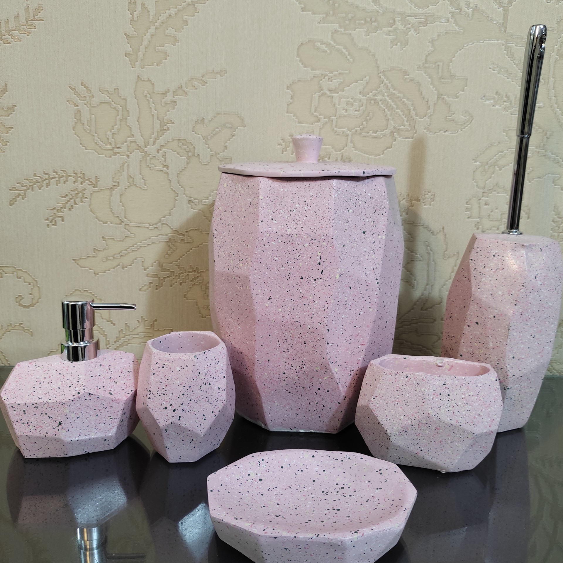 تولید کننده سرویس بهداشتی ارسال رایگان صورتی گرانیتی اسپرت