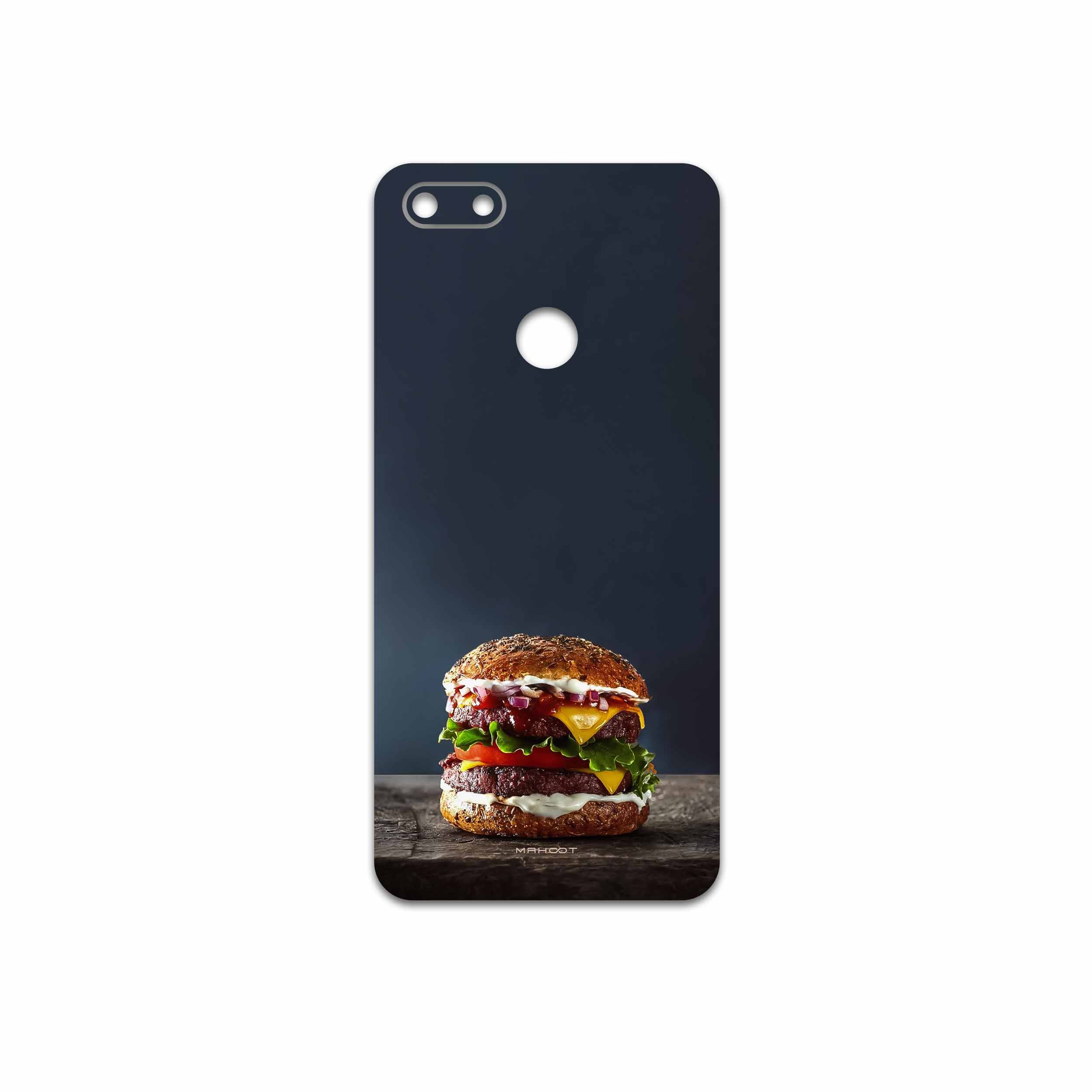 برچسب پوششی ماهوت مدل Hamburger مناسب برای گوشی موبایل موتورولا Moto E6 Play