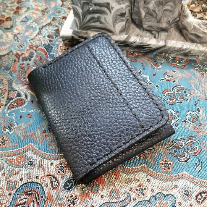 کیف کارت چرم طبیعی دست دوز پریا            کد    pw 002