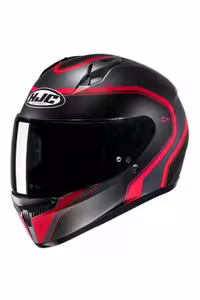 کلاه کاسکت C10 Elie Off Motorcycle کلاه ایمنی مات قرمز سیاه برند کره اچ جی سی HJC