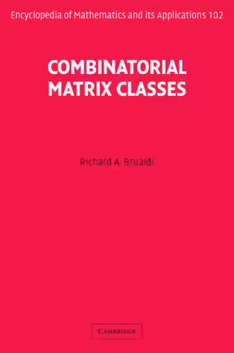 خرید و دانلود نسخه کامل کتاب Combinatorial matrix classes