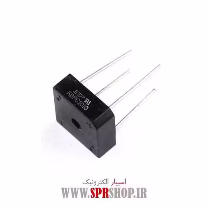 پل دیود 10A  KBPC1010 چهارگوش