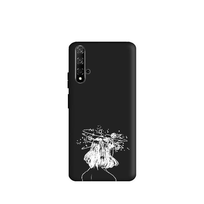 کاور طرح دخترانه مینیمال کد u1556 مناسب برای گوشی موبایل  هوآوی  Nova 5T
