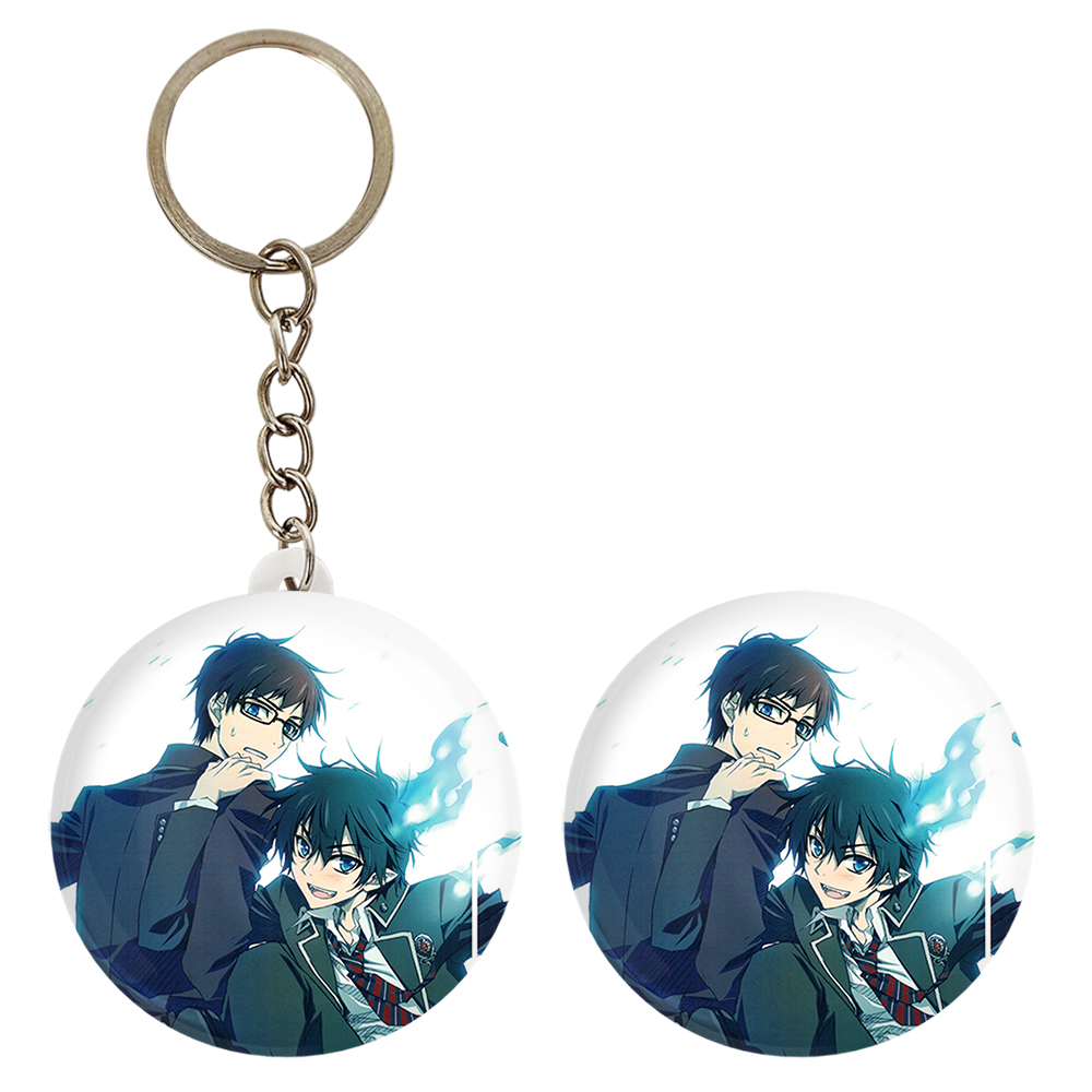 پیکسل خندالو مدل رین و یوکیو انیمه جنگیر آبی کد 16362 به همراه جاکلیدی