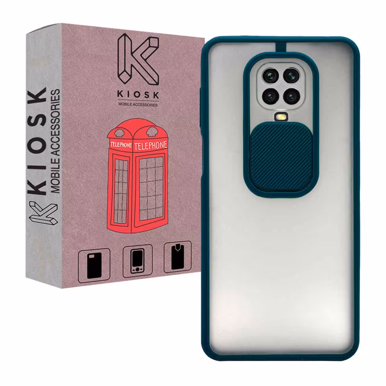  کاور کیوسک مدل KMHFZLD-1 مناسب برای گوشی موبایل شیائومی Redmi Note 9S/9 Pro