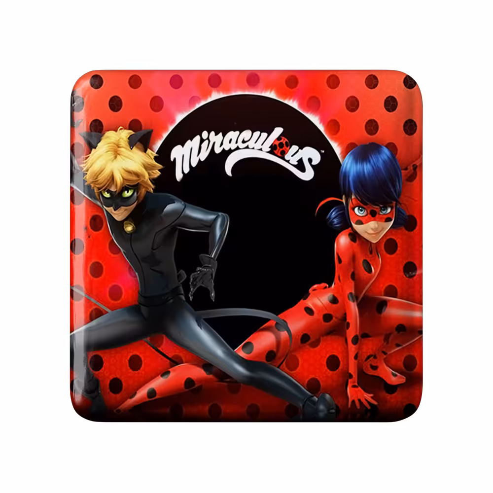 پیکسل خندالو طرح دختر کفشدوزکی و پسر گربه ای کد 3487 