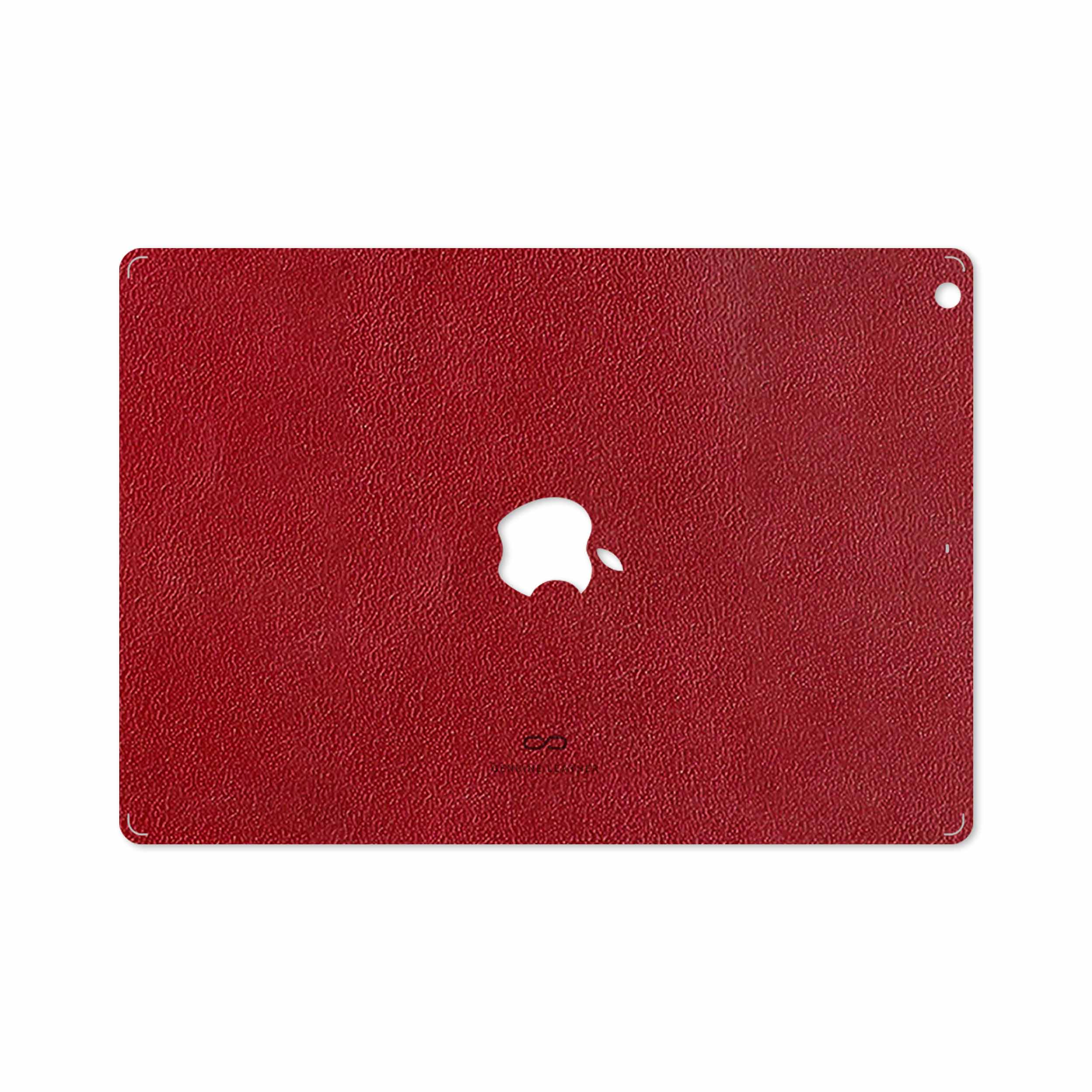 برچسب پوششی ماهوت مدل Red-Leather مناسب برای تبلت اپل iPad Air 2013 A1476