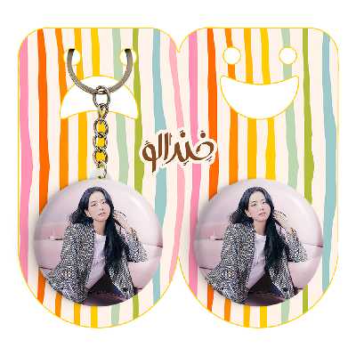 پیکسل خندالو مدل جیسو گروه بلک پینک کد 3612 به همراه جاکلیدی