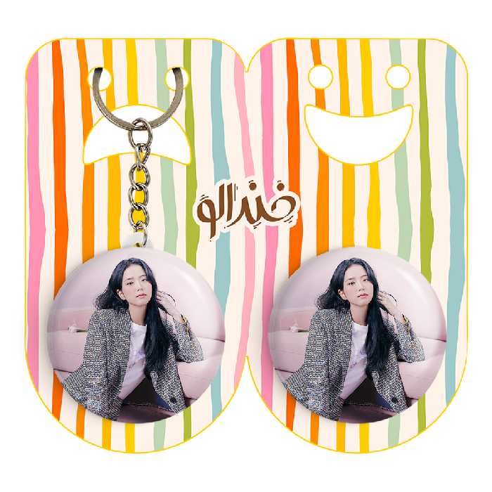 پیکسل خندالو مدل جیسو گروه بلک پینک کد 3612 به همراه جاکلیدی