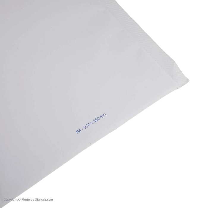 پاکت نامه پستی مدل نایلونی سایز B4 بسته 100 عددی