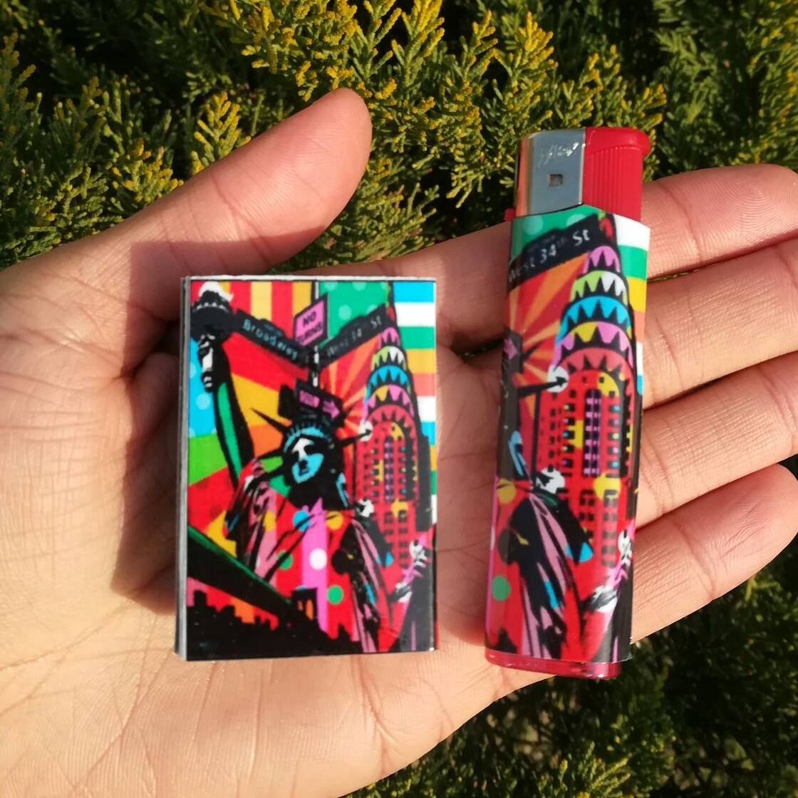 ست فندک و کبریت کد 10