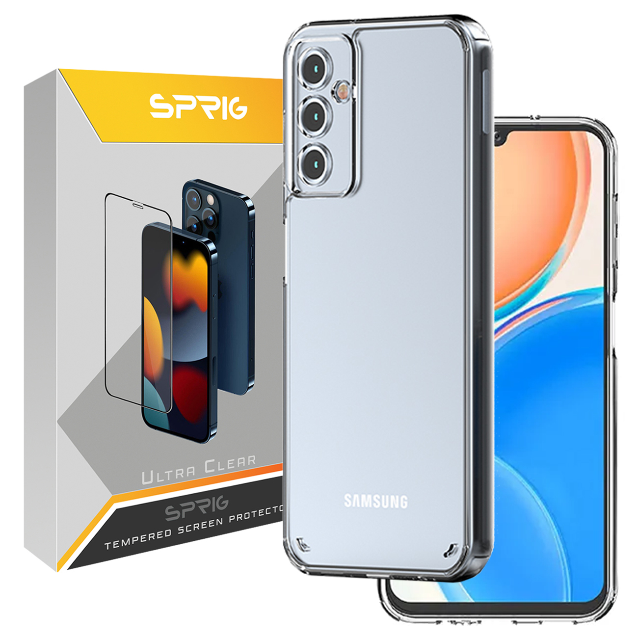 کاور اسپریگ مدل Clear مناسب برای گوشی موبایل سامسونگ Galaxy A04s / A13 5G