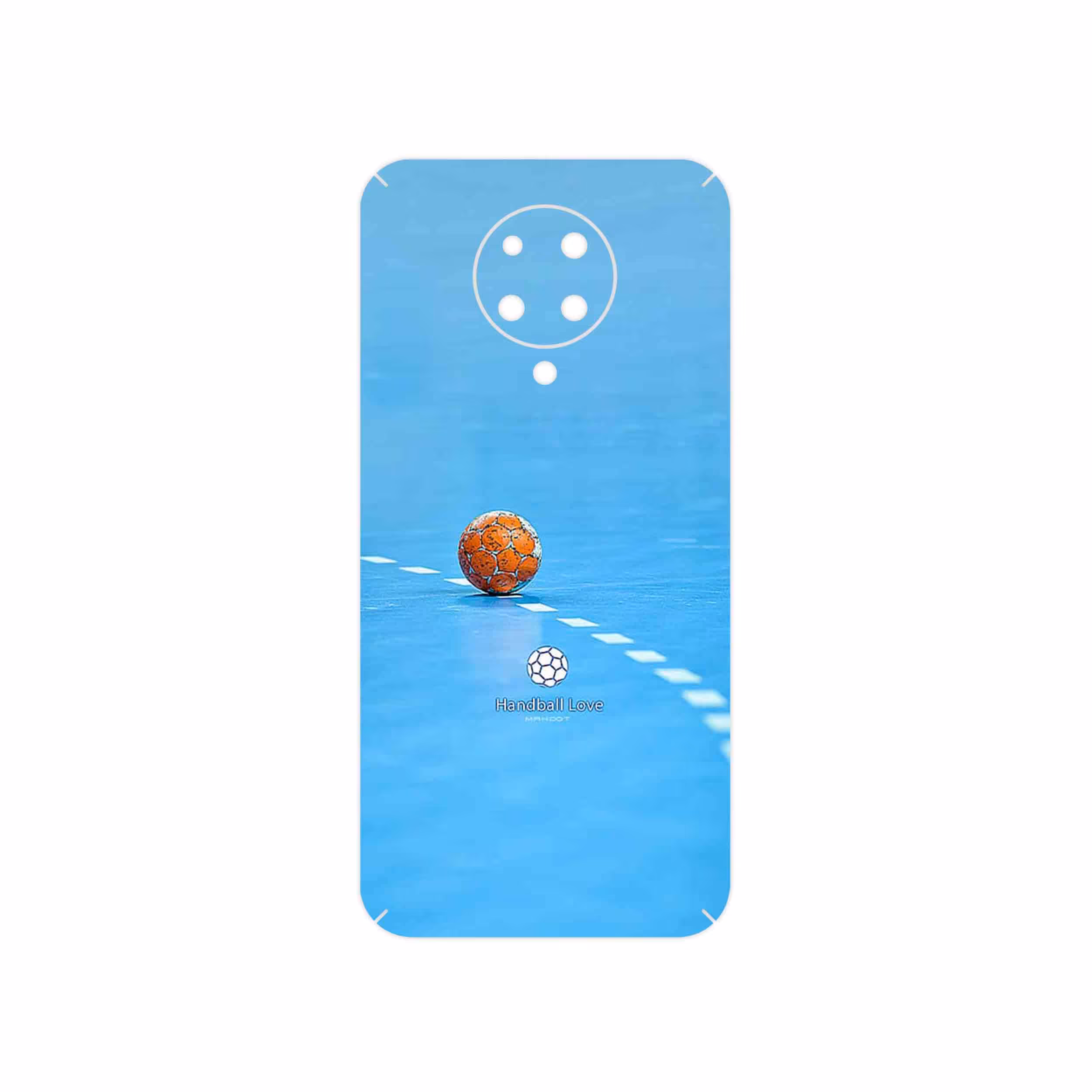 برچسب پوششی ماهوت مدل Handball مناسب برای گوشی موبایل شیائومی Poco F2 Pro