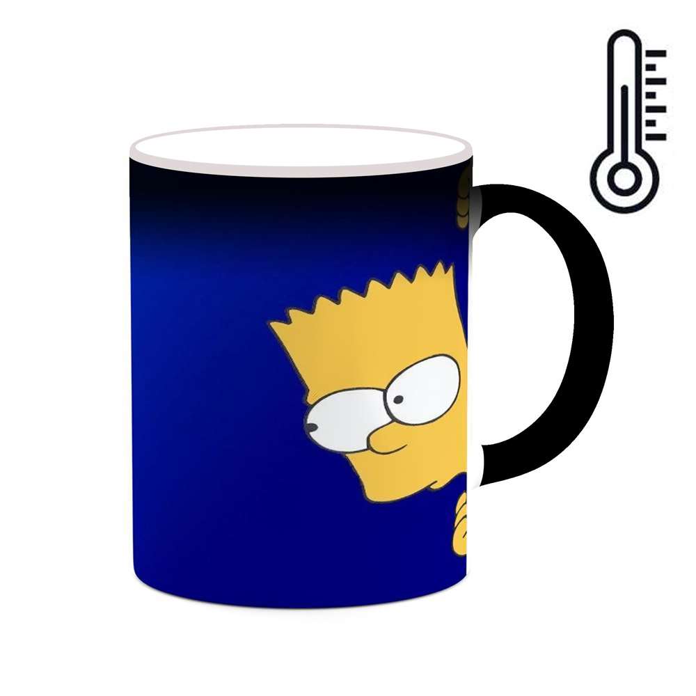 ماگ حرارتی کاکتی طرح کارتون سیمپسون مدل mgh23676