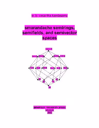 خرید و دانلود نسخه کامل کتاب Smarandache Semirings, Semifields,Semi Vector Spaces