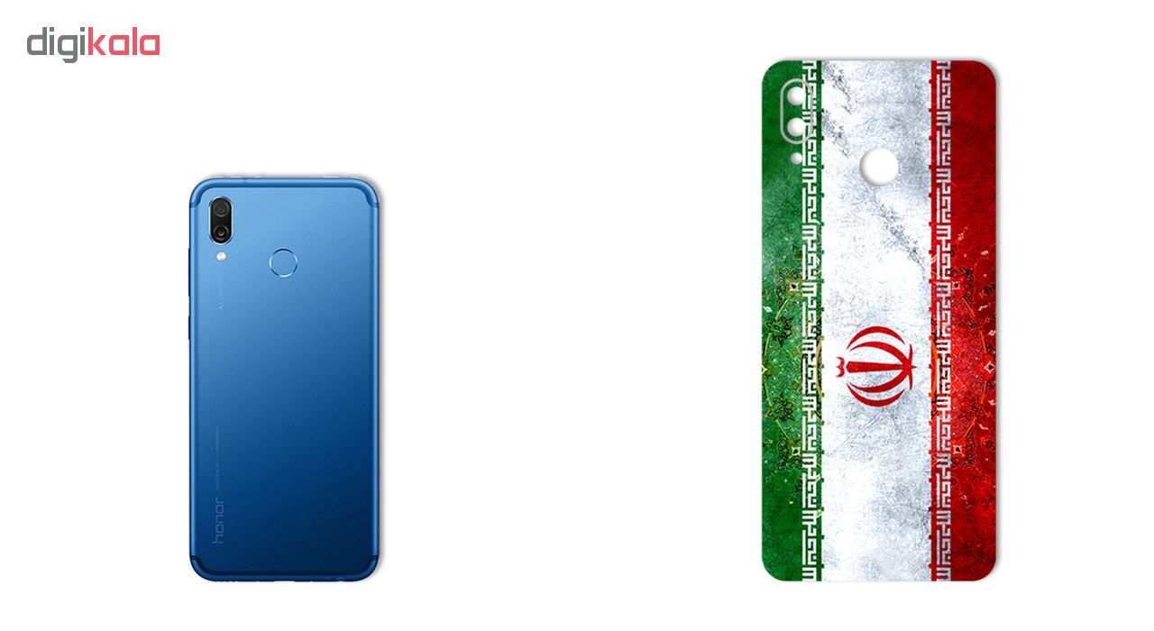 برچسب پوششی ماهوت مدل IRAN-flag Design مناسب برای گوشی  HUAWEI HONOR PLAY