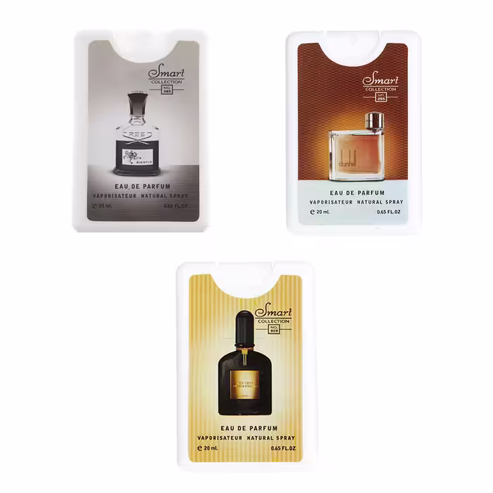 عطر جیبی مردانه اسمارت کالکشن مدل 819 حجم 20 میلی لیتر مجموعه 3 عددی