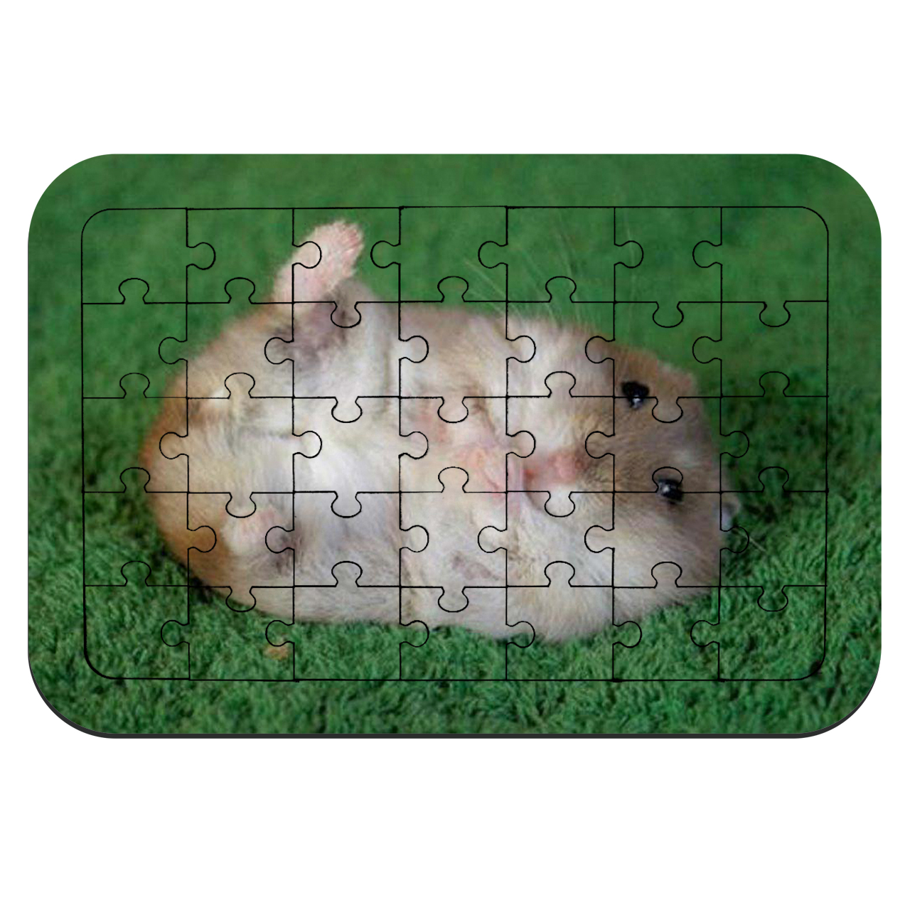 پازل 35 تکه طرح همستر مدل NI1045