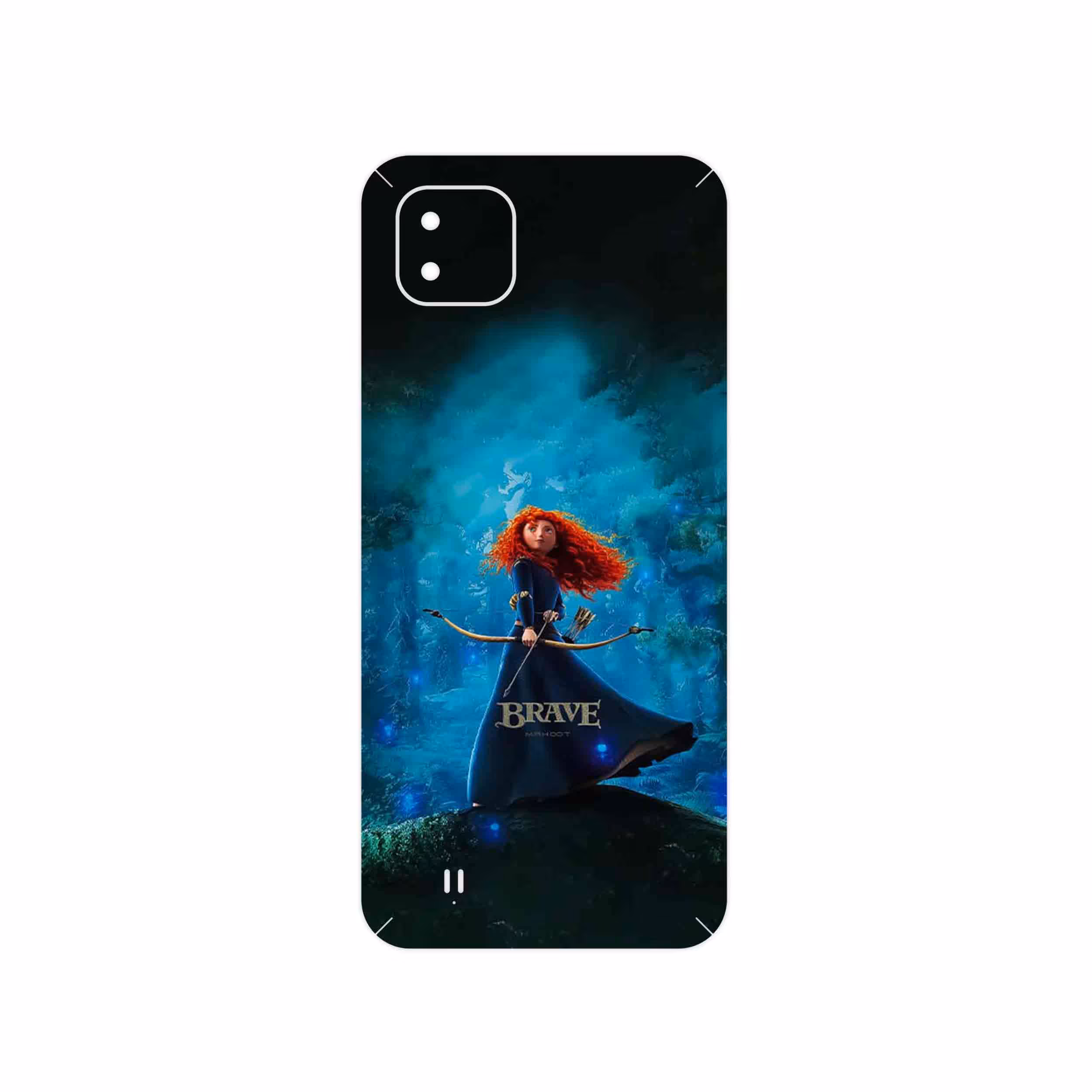برچسب پوششی ماهوت مدل Brave مناسب برای گوشی موبایل اینفینیکس Hot 11 Play