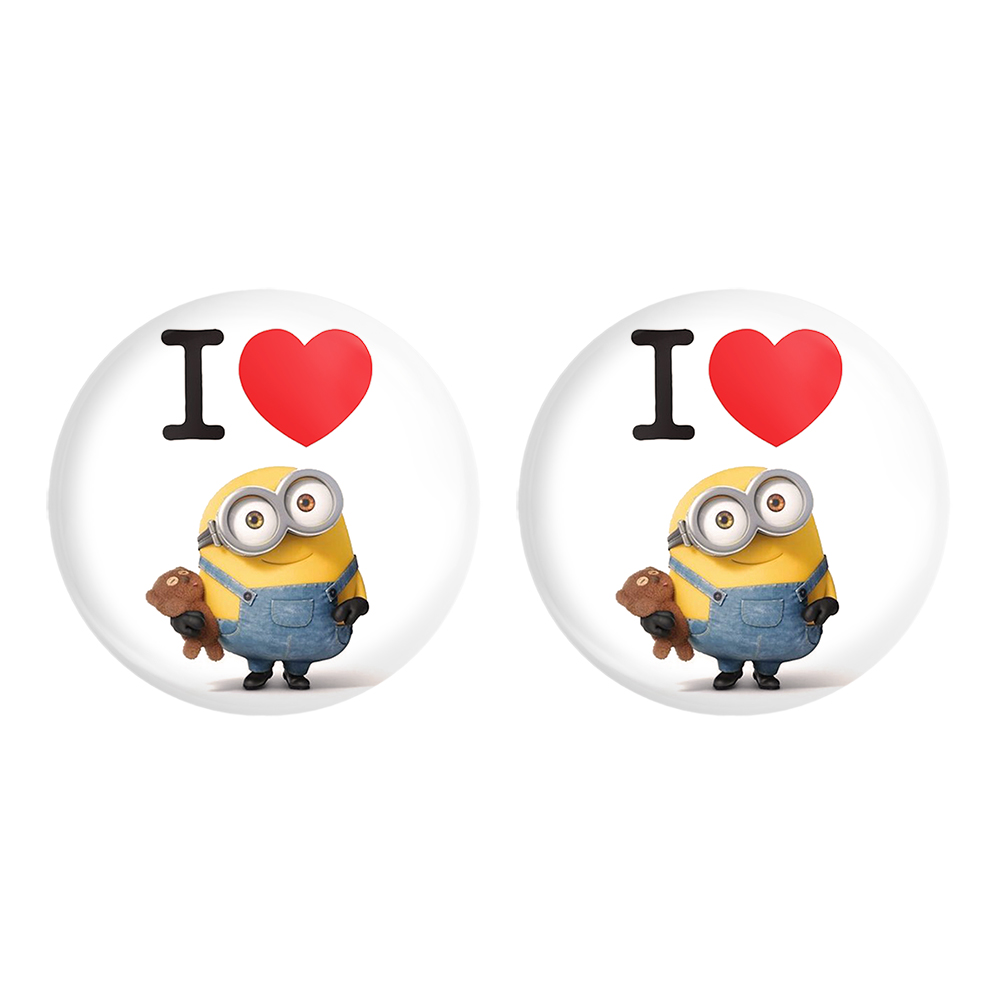 پیکسل خندالو مدل مینیون کد 2445 به همراه مگنت