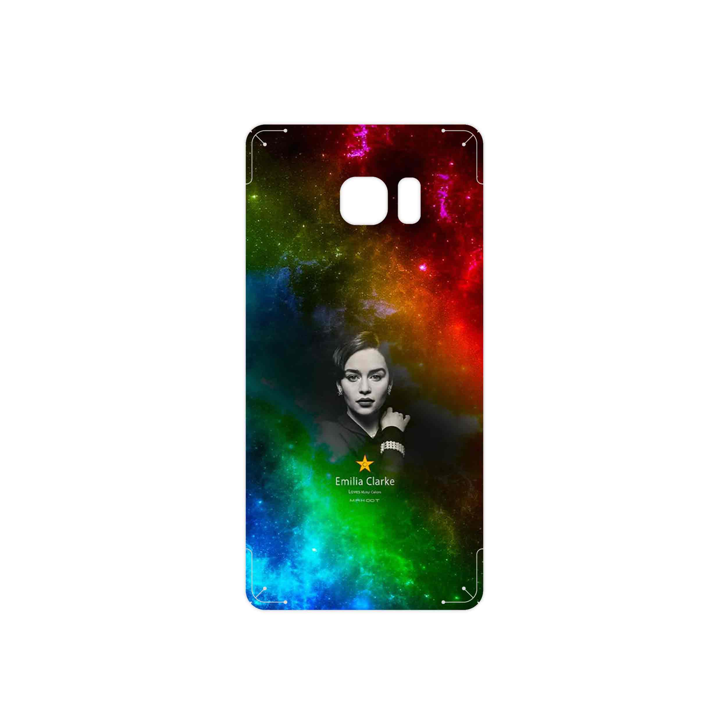 برچسب پوششی ماهوت مدل emilia clarke مناسب برای گوشی موبایل سامسونگ Galaxy Note 7