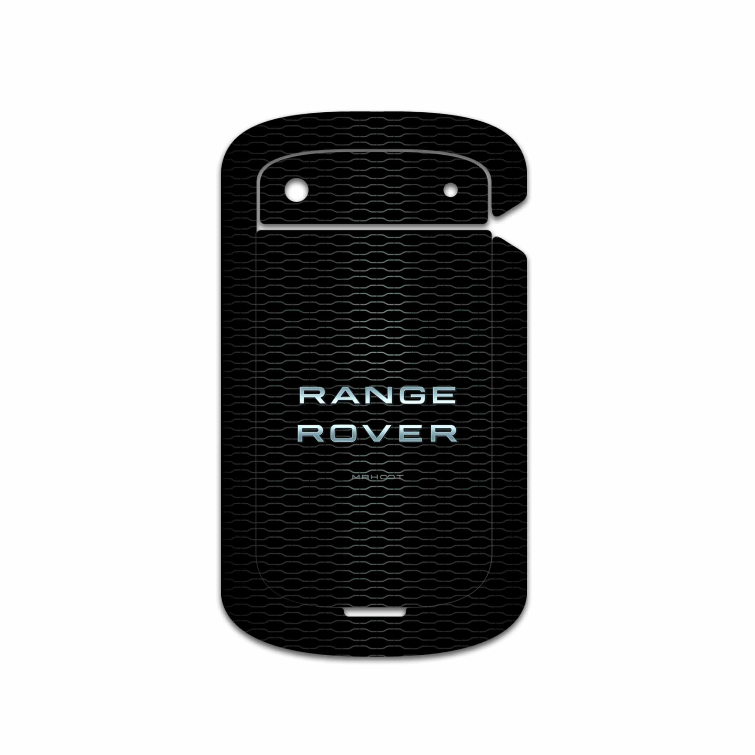 برچسب پوششی ماهوت مدل Range-Rover-Logo مناسب برای گوشی موبایل بلک بری Bold Touch 9900