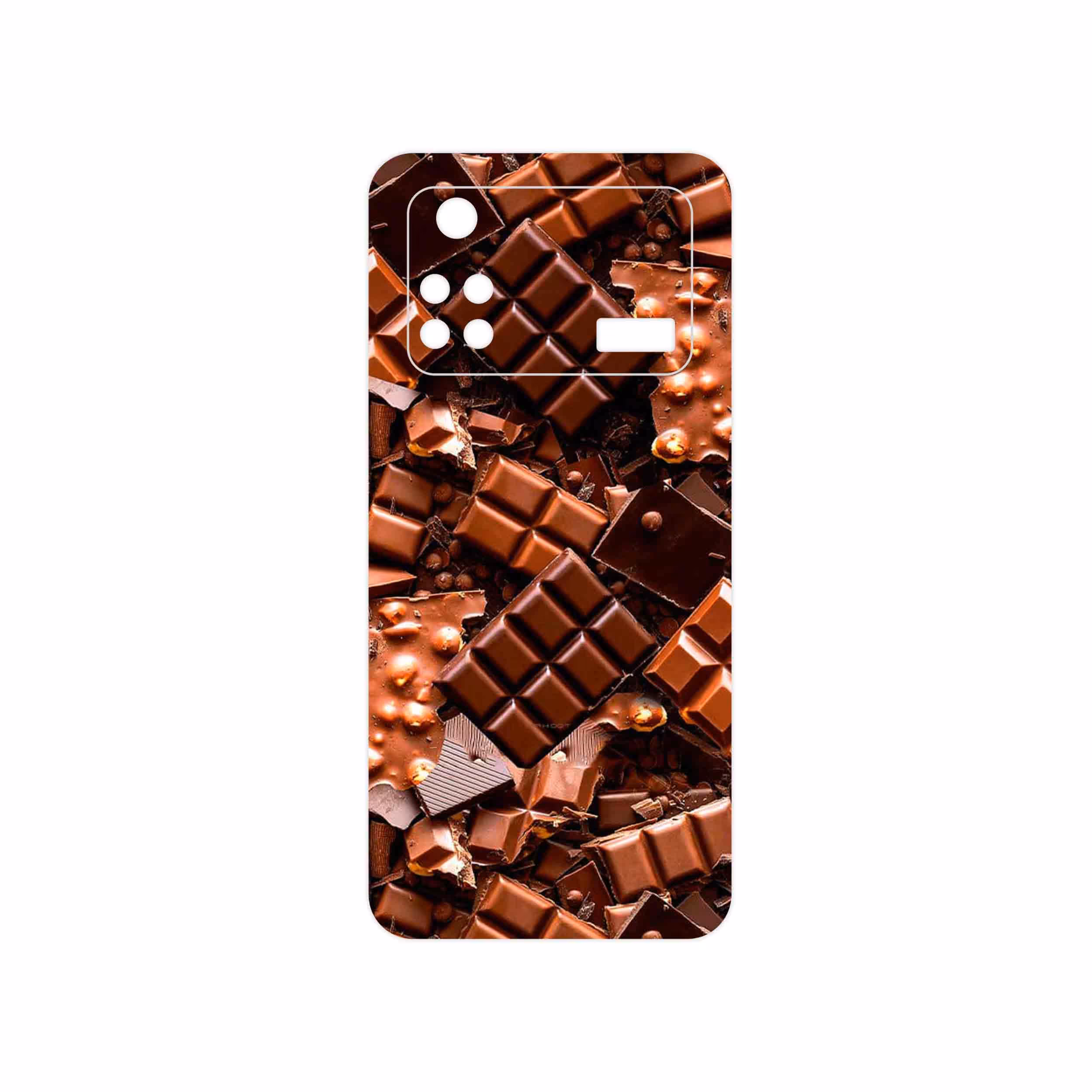 برچسب پوششی ماهوت مدل Chocolate مناسب برای گوشی موبایل شیائومی Poco M4 Pro 4G