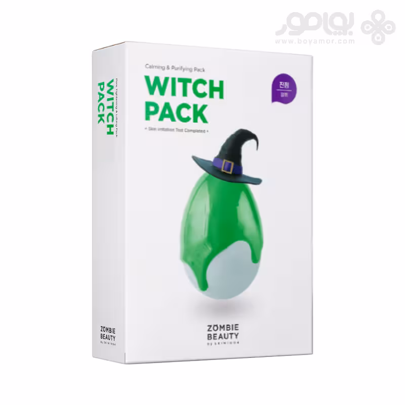 ماسک پاک کننده و تسکین دهنده زامبی بیوتی سنتلا مدل WITCH PACK