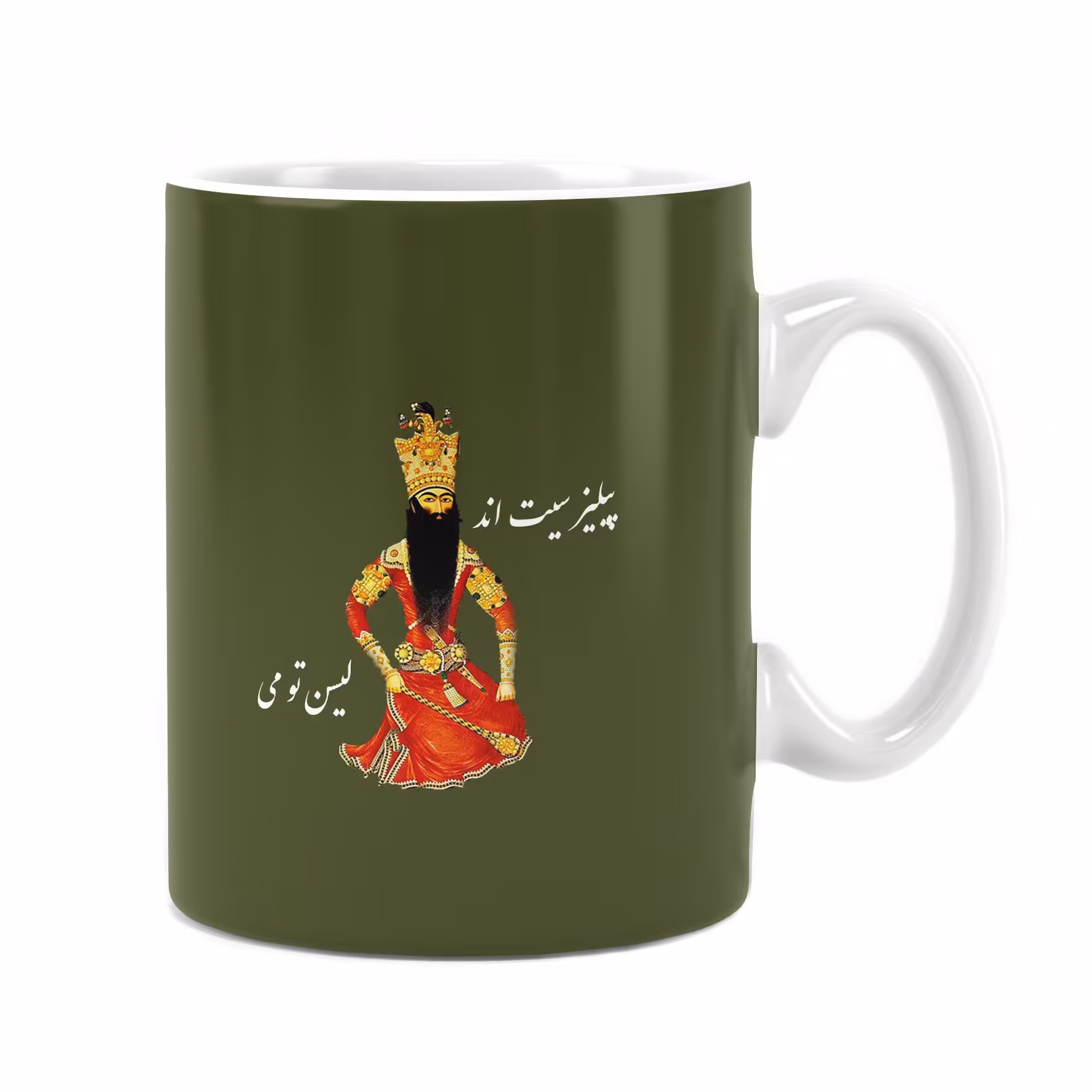 لیوان طرح دار سرامیکی راویتا طرح فانتزی سنتی 1963