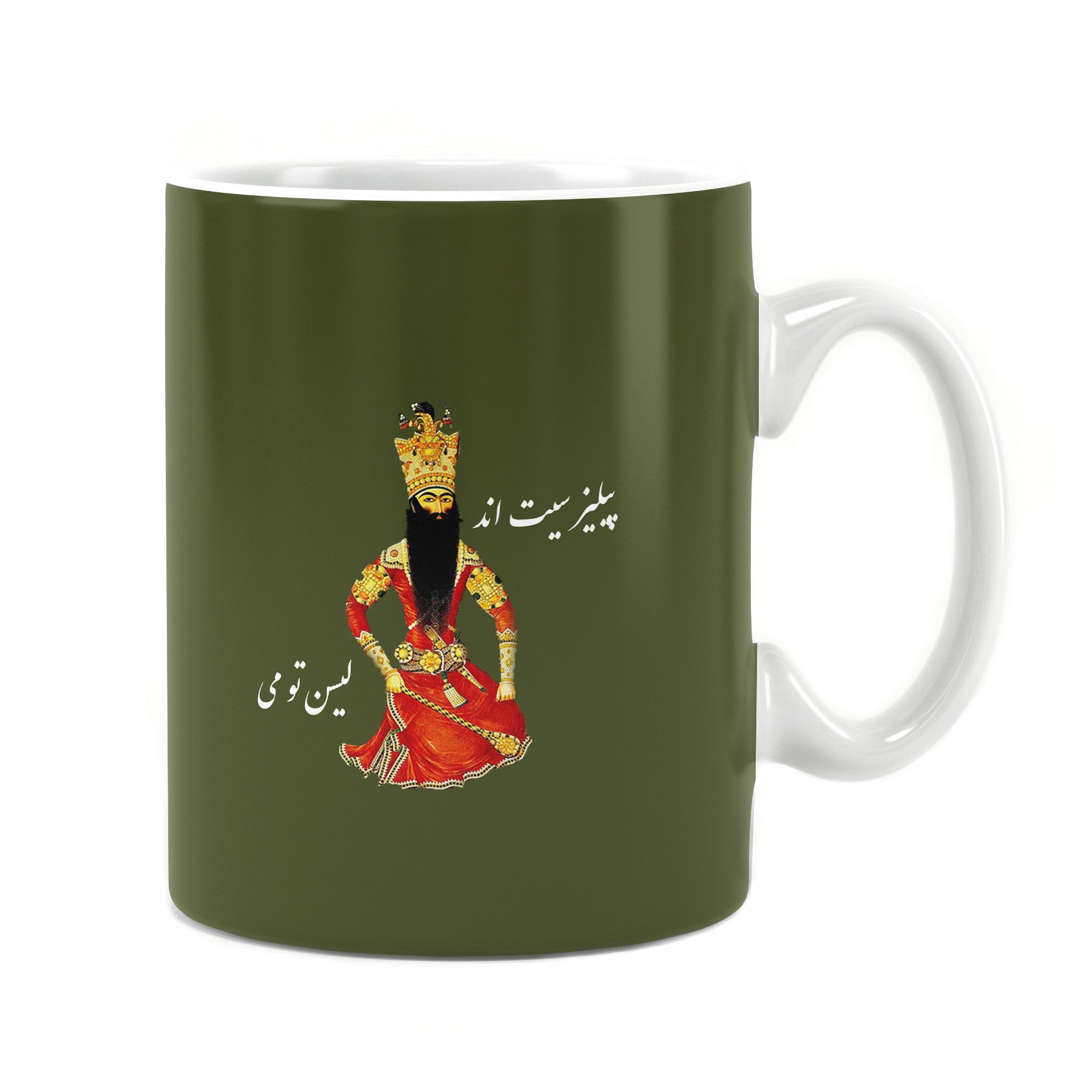لیوان طرح دار سرامیکی راویتا طرح فانتزی سنتی 1963
