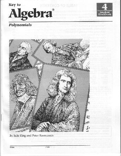 خرید و دانلود نسخه کامل کتاب Key To Algebra Book 4: Polynomials