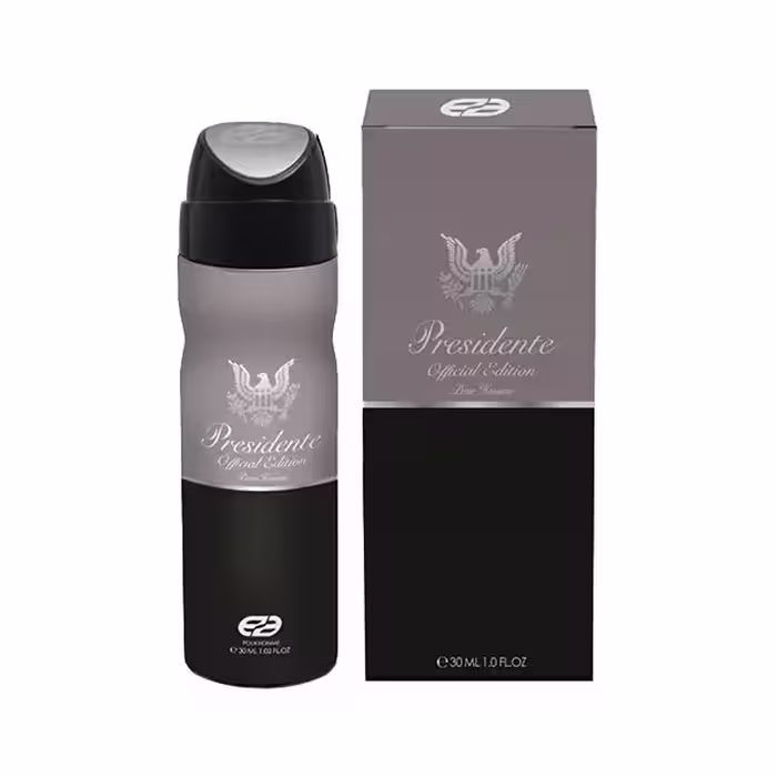 عطر جیبی مردانه عماد آرا مدل پرزیدنت حجم 30 میلی لیتر