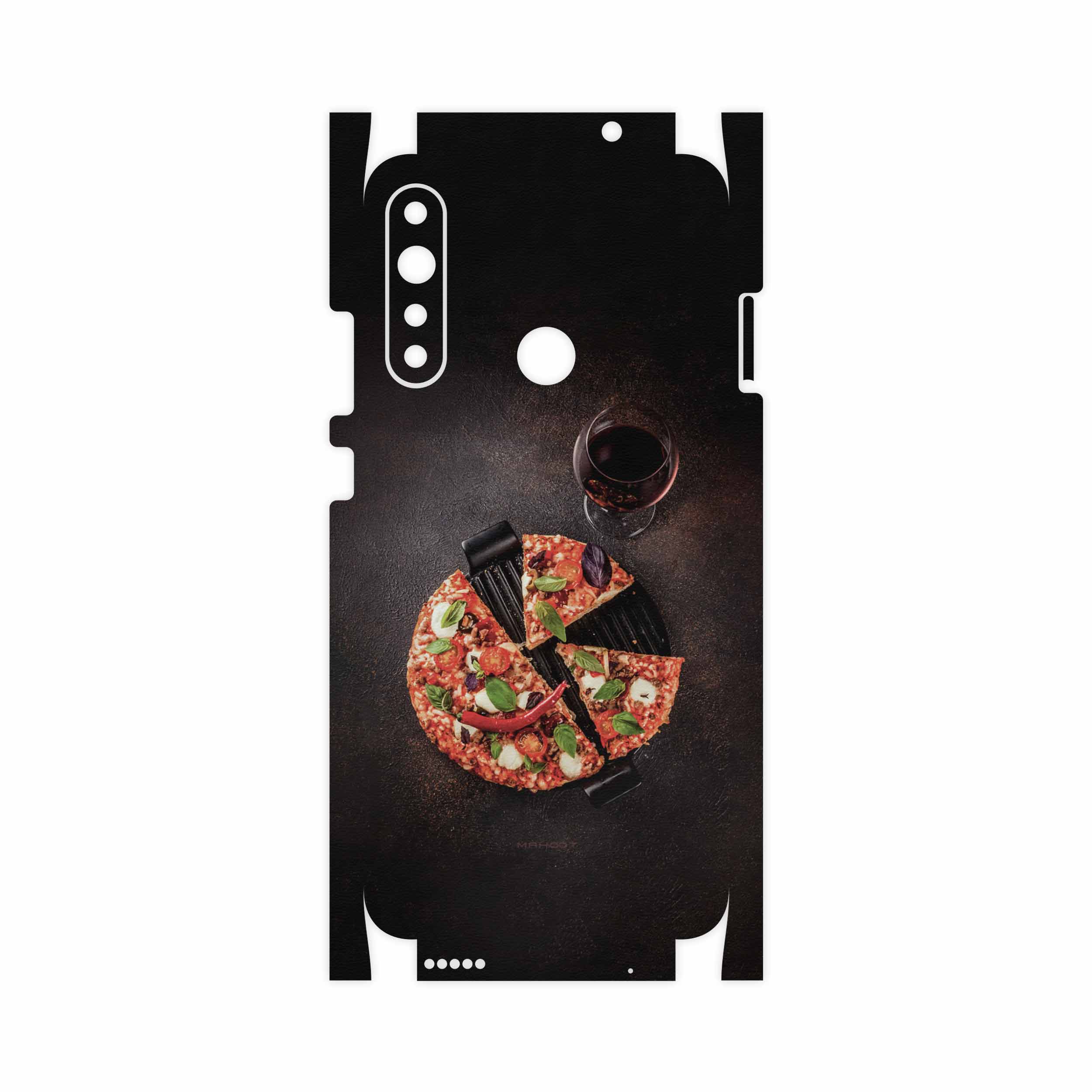 برچسب پوششی ماهوت مدل Pizza-FullSkin مناسب برای گوشی موبایل جی پلاس P10 Plus