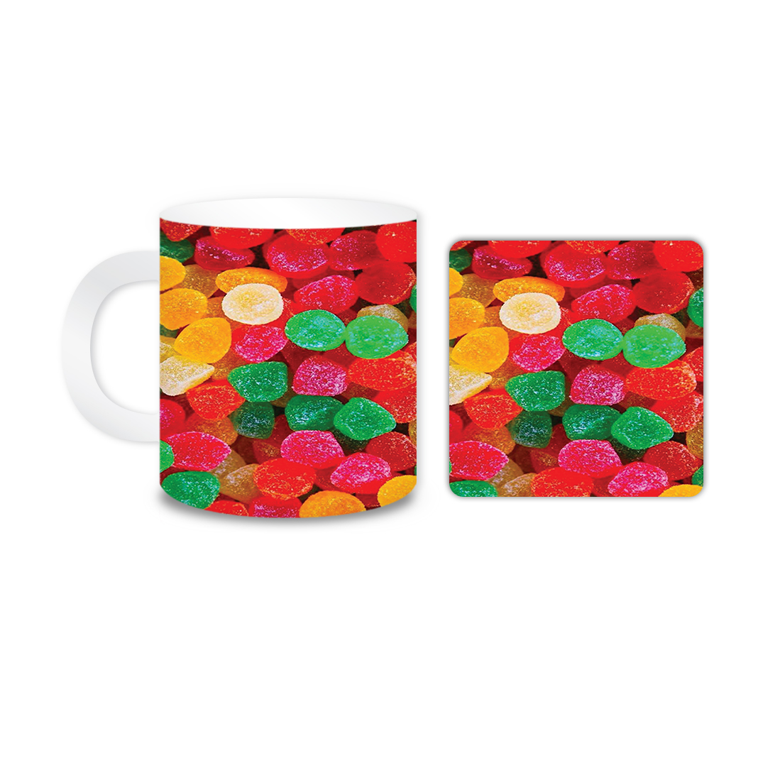 ماگ مدل پاستیل کد 1402 به همراه زیر لیوانی