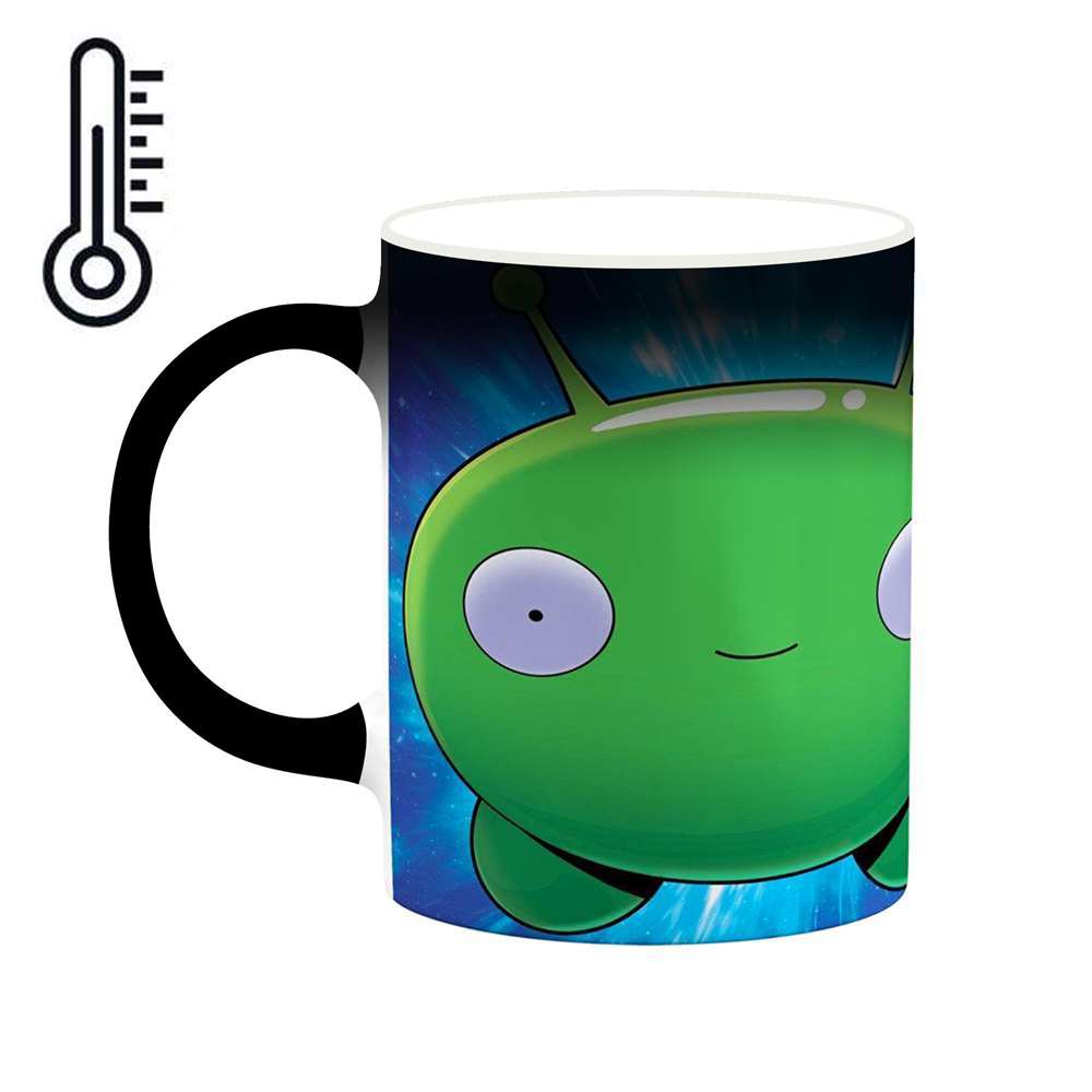 ماگ حرارتی کاکتی طرح کارتون Final Space مدل mgh22616